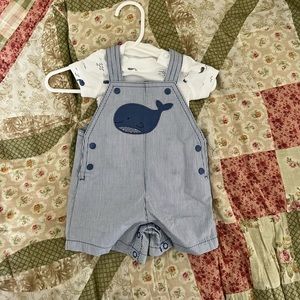 Caters NB shirt/overall